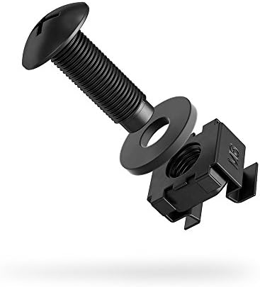 AC Infinity Rack Screws M6 with Cage Nuts & Washers, 50-Piece Set for Racks - Image 2