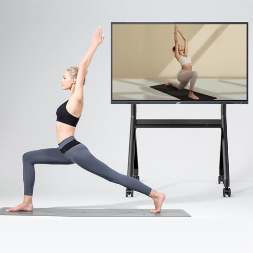 Smart Board Stand for Interactive Whiteboard 47"-65", Four Lockable Wheels, Design for The Modern Office or Classroom - Image 5