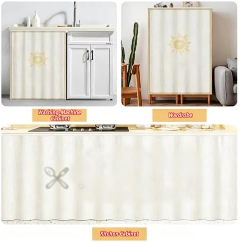 Kitchen Gas Water Heater Decoration Cover, Custom Fabric Boiler Concealer - Image 7