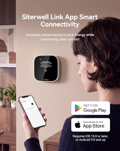 SITERWELL Smart Thermostat Programmable Home WiFi Thermostat - Image 4