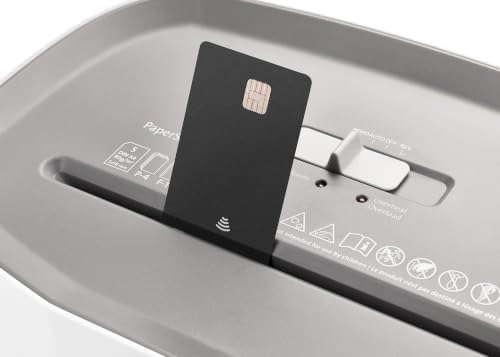 Dahle PaperSAFE PS 100 Paper Shredder, Oil Free, Jam Protection, Security Level P-4, 5 Sheet Max, Shreds Staples, Paper Clips & Credit Cards - Image 3