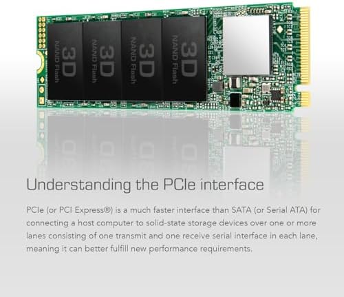 Transcend 1TB MTE110S PCIe 3.0 M.2 2280 SSD, 1700MB/s, Low Power - Image 5