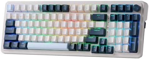 Redragon K686 PRO Wireless RGB Gasket Gaming Mechanical Keyboard, Easy Knob by REDRAGON