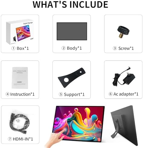15.6" Digital Signage Displays - Image 7