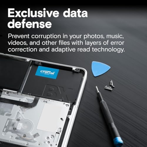 Crucial BX500 240GB 3D NAND SATA 2.5-Inch Internal SSD, up to 540MB/s - CT240BX500SSD1, Solid State Drive - Image 4