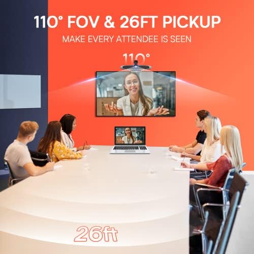 COOLPO Video Conference Camera 4K Webcam, for Video Conferencing Streaming - Image 5