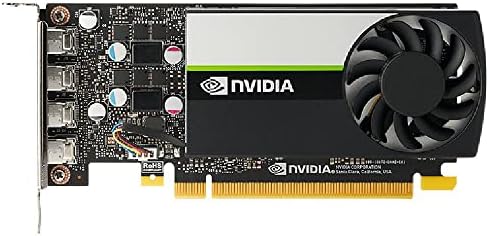 PNY NVIDIA T1000 8 GB Professional Graphic Card 8GB GDDR6 PCI Express 3.0 x16, Single Slot, 4X Mini-DisplayPort, 8K Support, Ultra-Quiet Active Fan (VCNT1000-8GB-PB) - Image 2