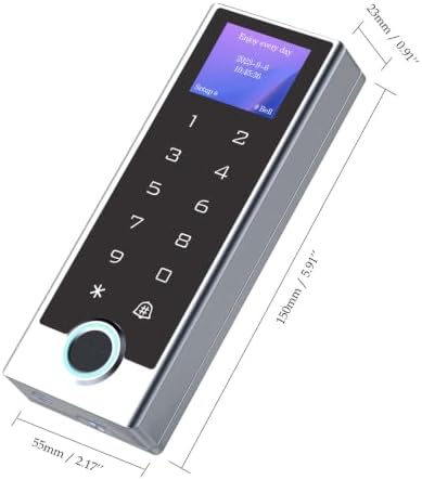 Access Control Keypad LCD Display, RFID & PIN Entry, Fingerprint, Tuya App - Image 3