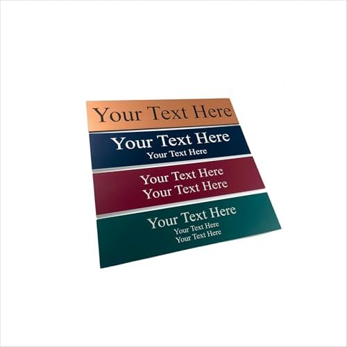 Personalized Office Name Plate with Desk Holder – Customizable Laser Engraved 2x8 for Business Professional Executive Assistant Manager – 21 Color Options - Image 2