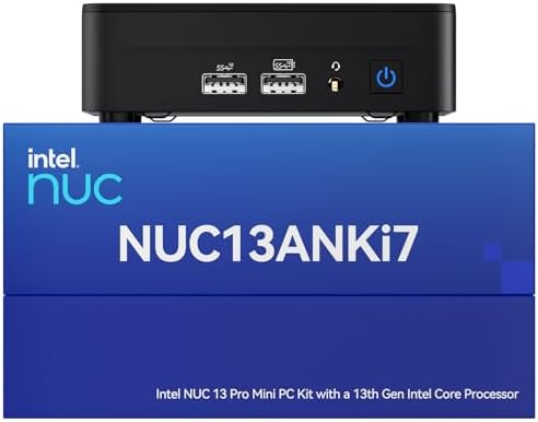 Intel NUC 13 Pro Arena Canyon Mini PC, Core i7-1360P, 16GB RAM, 512GB SSD, Mini Computers Windows 11 Pro for Business Home Office, Support 8K/4K Quad Display/WiFi 6E/BT 5.3/Thunderbolt 4(NUC13ANKi7) - Image 7