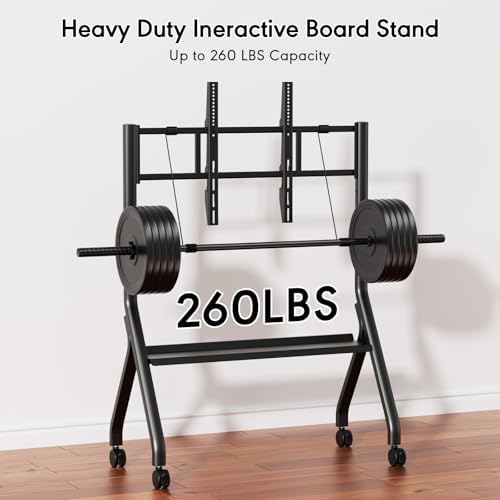 Smart Board Stand with Wheels, for 55-100 Inch Interactive Whiteboard - Image 2