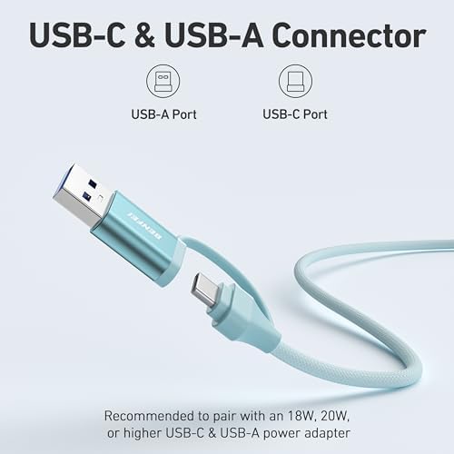 BENFEI Magnetic Wireless Charger Compatible with MagSafe for iPhone 17/16/15/14/13/12, Aluminum, up to 7.5W, 1.5m Cable - Image 4