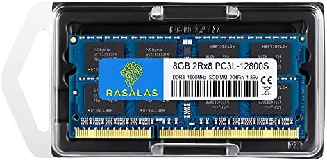 Rasalas DDR3 16GB Kit (2x8GB) DDR3 1600MHz PC3L-12800 16GB DDR3 Non ECC Unbuffered 1.35V CL11 2Rx8 Dual Rank SODIMM Laptop Memory Ram - Image 7