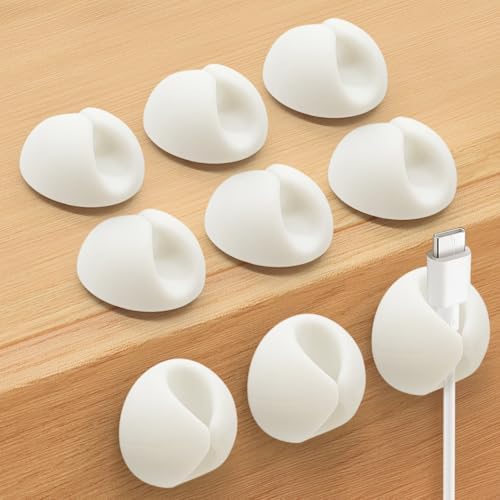 SmiLife Cable Clips, Cord Holder, Wire Holder for Cable Management, 9PCS by MYKURS