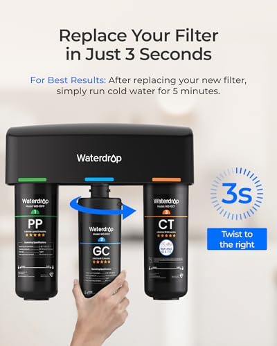 Waterdrop WD-10GC Water Filter Replacement for Waterdrop TSA & TSB 3-stage - Image 3