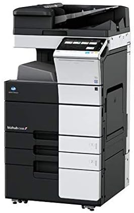 Konica Minolta Bizhub C658 Color Copier Printer Scanner- 65 ppm in Color & Black/White- Dual Scanning up to 240 ppm- 2 Universal Paper Trays-Cabinet (Renewed) by Amazon+Renewed