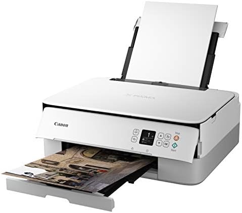 Canon PIXMA TS5320 All in One Wireless Printer, Scanner, Copier with AirPrint, White, Works with Alexa - Image 3