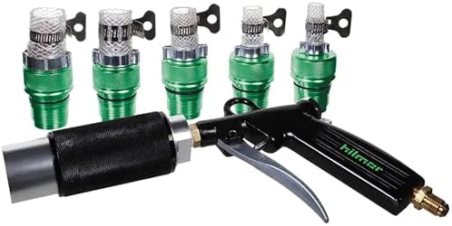 hilmor HLC007 HVAC Lineset Cleaner - Pressurized Foam Puck System to Remove Contaminants & Residue - Refrigerant Line Set Cleaning Kit - A2L Compatible by hilmor