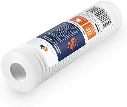 Aquaboon 5 Micron 10 x 2.5 Grooved Sediment Water Filter Cartridge 50-Pack - Image 6