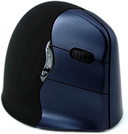 Jestik Evoluent Mouse VM4RW - VerticalMouse 4, Right Hand Ergonomic Design, Evoluent Vertical Mouse with Wireless Connection for Comfort and Precision, Plus Microfiber Cloth (Regular Size) - Image 4