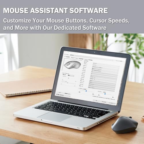 ELECOM Wired USB Ergonomic Shape Mouse, Silent Click, Right Hand, 2000DPI, 5 Buttons, Optocal Sensor, Compatible with PC, Mac, Laptop, EX-G, Lsize White (M-XGM30UBSKWH) - Image 7