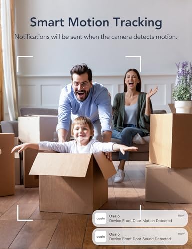 GNCC 2K Cameras for Home Security-Indoor Pan/Tilt Cameras for Baby Monitor - Image 5