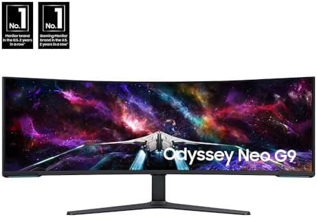 Samsung 57" Odyssey Neo G9 Dual 4K UHD Quantum Mini-LED Curved Gaming Monitor Bundle with Tech Smart USA Elite Suite 18 Standard Editing Software Bundle + 2 Year CPS Enhanced Protection Pack - Image 3