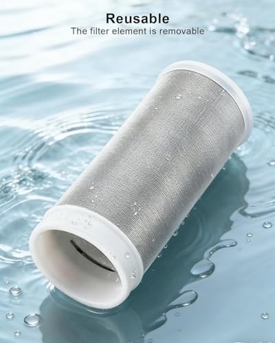 40 Micron Reusable Sediment Filter Brass Inline 1/2" NPT and 3/4" GHT - Image 6