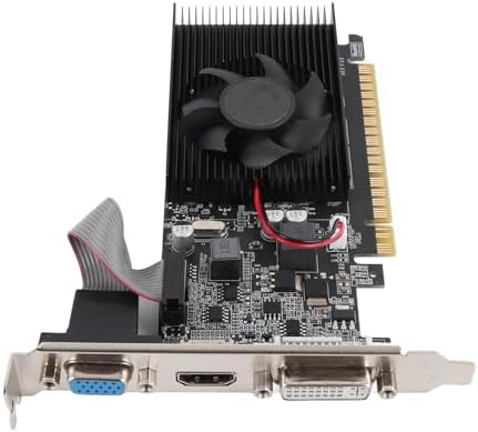 VBESTLIFE GT210 1GB Graphics Card, DDR3 64 Bit GPU, 500/589MHz, PCIE 2.0 16X Desktop PC Gaming Video Card with HDMI, DVI, VGA Ports - Image 4