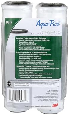 Aqua-Pure AP117 3M Whole House Standard Sump Replacement Water Filter Drop-in Cartridge, 5541731 (2-pack) by Aqua-Pure