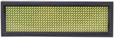 LED Name Badge Scrolling Message Tag - Display Up to 550 Chinese Characters/750 English Characters - Ideal for Airports, Malls, and Events Rechargeable, Bright, and Portable (Yellow) - Image 7