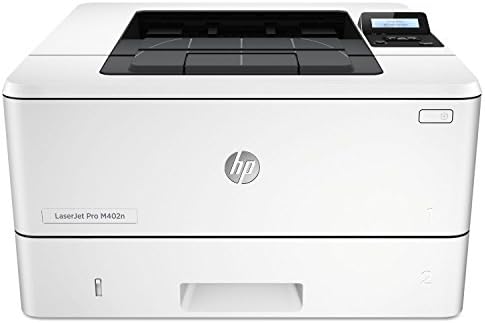 HP LaserJet Pro M402n Laser Printer with Built-in Ethernet, Amazon Dash Replenishment Ready (C5F93A) by Unknown