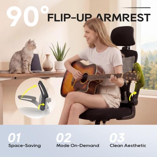 Ergonomic Office Chair for Lower Back Relief, 4-Way Lumbar, 330 LBS - Image 6