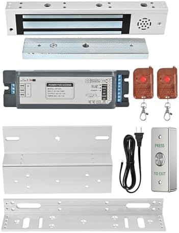 Smart Door Access Control System, 600lb Magnetic Lock, WiFi Tuya App Remote by YUHANUS