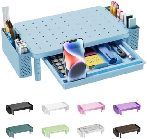 WALI Computer Monitor Stand with Storage and Pen Holder by WALI