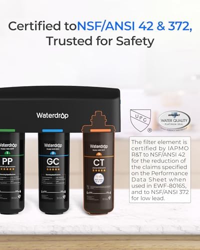 Waterdrop WD-10CT Water Filter Replacement for Waterdrop TSA & TSB 3-stage - Image 3