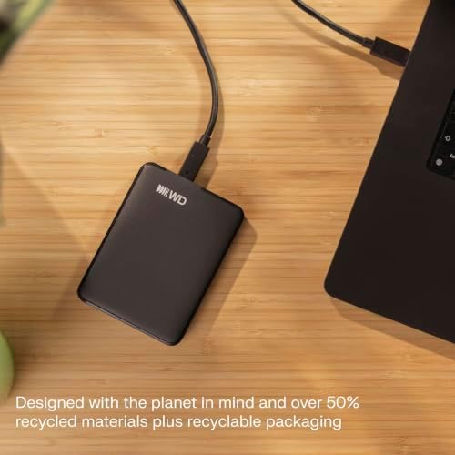 1TB WD Elements Portable Hard Drive for Windows, Mac and Compatible Devices - WDBDTV0010BBK-WESN - Image 7