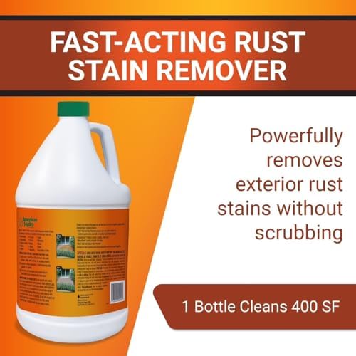 American Hydro Systems 2662 Rid O' Rust Liquid Rust Stain Remover, 1 Gallon, 2 Pack - Image 2
