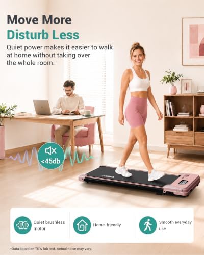 Walking Pad with Vibration Plates - Walking Pad Under Desk with Incline - Image 5