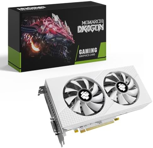 MOUGOL AMD Radeon RX 580 8GB GDDR5 Gaming Graphics Card, HDMI/DP/DVI Port by MOUGOLOfficial