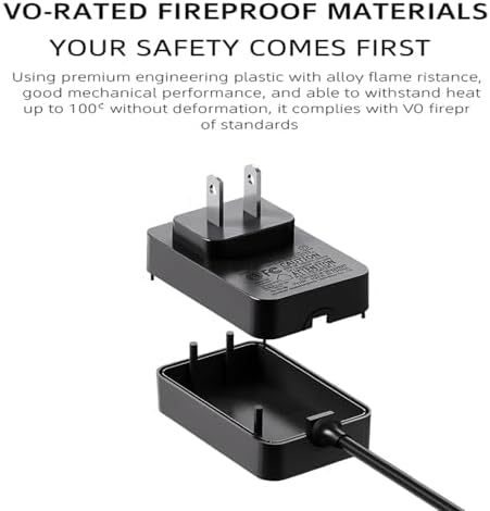 19V AC DC Adapter Charging Cord for ScanSnap iX2500 iX2400 Wireless or USB High-Speed Document Photo & Receipt Scanner PA03860-K991 PA03860-K992 PA03860-B005 PA03860-B105 DA-40B19 Power Supply Charger - Image 7