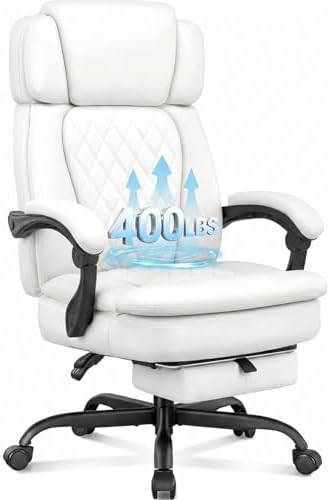 Big and Tall Office Chair, Home Office Desk Chairs,Executive Computer Chair by RECER