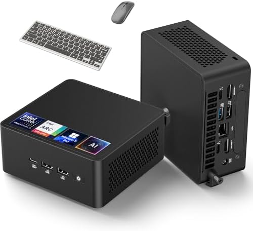 ASUS NUC 15 Pro Mini Desktop Computer, Intel Series 2 Ultra 5 225H (14C/14T, Up to 4.9GHz), Mini PC Win 11 Pro, 32GB DDR5 RAM, 2TB PCIe SSD, Intel Arc 130T GPU, 8K/Quad 4K HDR, Thunderbolt 4, WiFi 7 by Unknown
