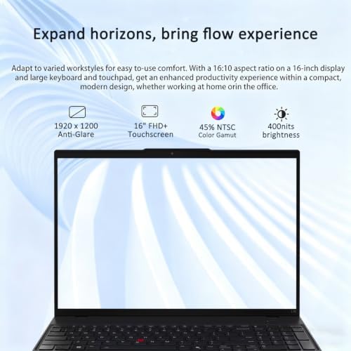 Lenovo ThinkPad L16 Business AI PC Laptop (16" FHD+ Touchscreen, Intel Ultra 7 255U (> AMD Ryzen AI 7 PRO), 16GB DDR5, 512GB SSD), Alternative T16 E16, Numeric Keypad, 2x Thunderbolt 4, Win 11 Pro - Image 5