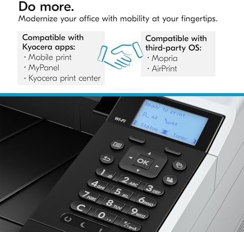 KYOCERA ECOSYS PA3500wx Monochrome Laser Printer, 37ppm - Image 4