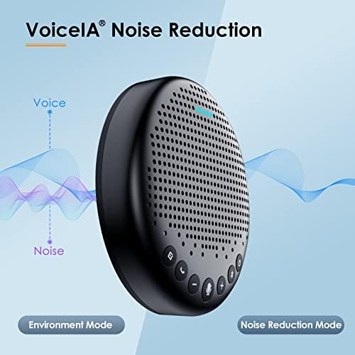 EMEET Luna Conference Speaker and Microphone, 360° Voice Pickup for 8 Users - Image 2