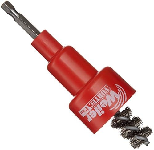 Weiler 36303 1/2" Inside Diameter, 5/8" Outside Diameter, 302 Stainless Steel Bristles, Turbo Tube Brush, Made in the USA (Pack of 3) by WeilerAbrasives