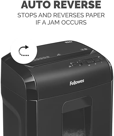 Fellowes 10M7 10-Sheet Powershred Micro-Cut Deskside Paper Shredder - Image 3