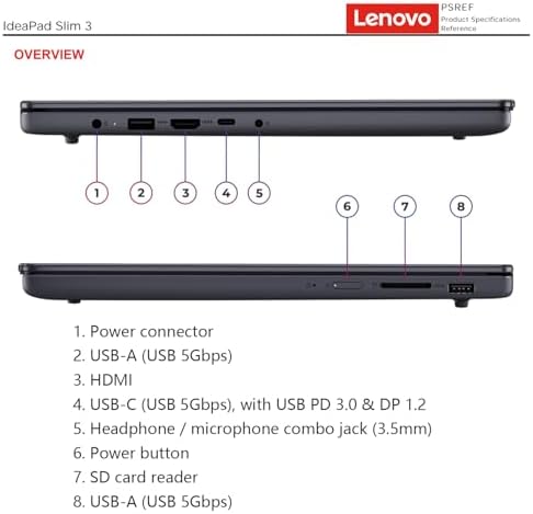 Lenovo IdeaPad Next-Gen Business Laptop | Powerful Intel Core i7-13620H | 16GB DDR5 RAM | 512GB SSD | 15.3" WUXGA IPS Anti-Glare Display | Wi-Fi 6 | SD Card Reader | Dolby Atmos | Windows 11 Pro - Image 7