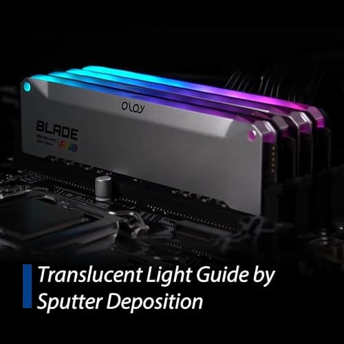 OLOy DDR4 RAM 16GB (2x8GB) White Blade RGB 3600 MHz CL18 1.35V 288-Pin Desktop Gaming UDIMM (MD4U0836181BRWDA) - Image 6